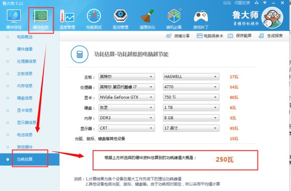 历代主机功耗