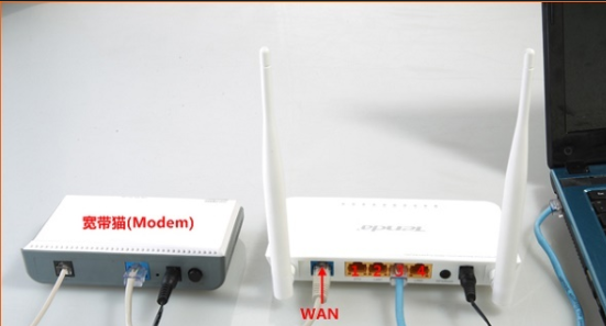 路由器和猫连接电脑主机
