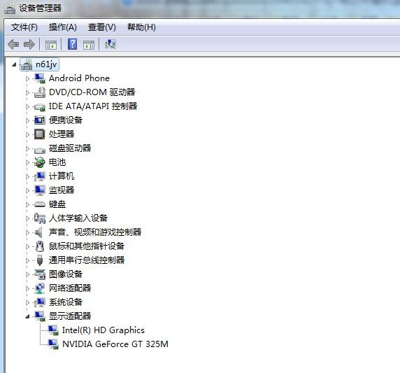 电脑主机打开没看见显卡