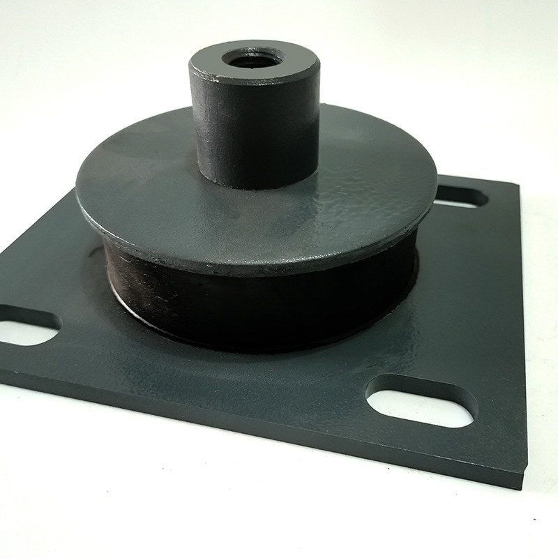 无机房电梯主机减震垫怎么做