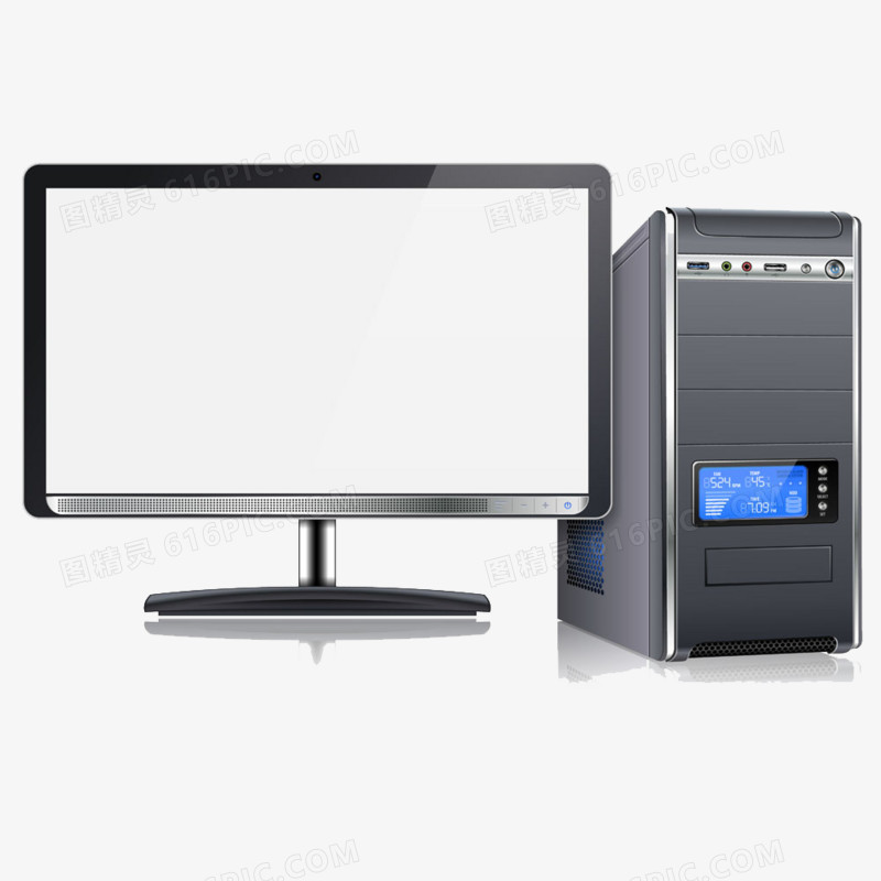 台式机主机显示屏