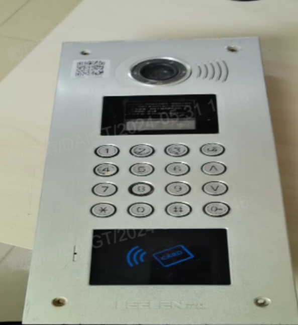 立林楼宇对讲主机密码键设置