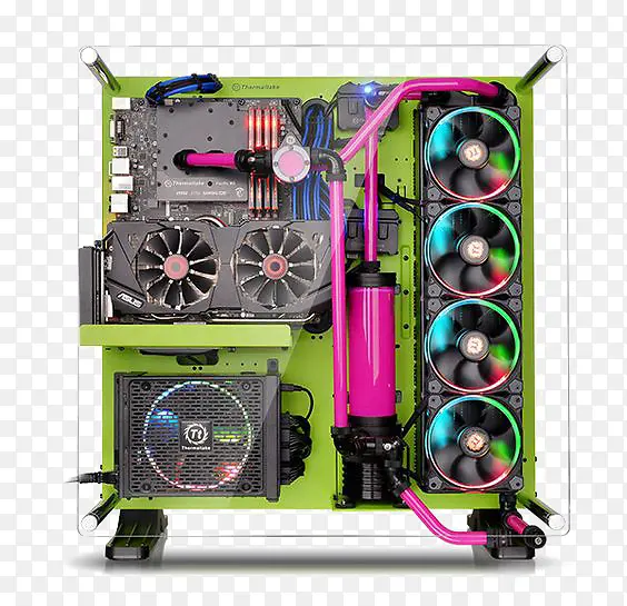 主机水冷像什么样子