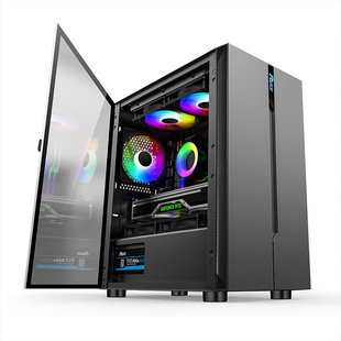 台式主机打开外壳能用吗