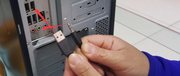 控台声卡主机连接