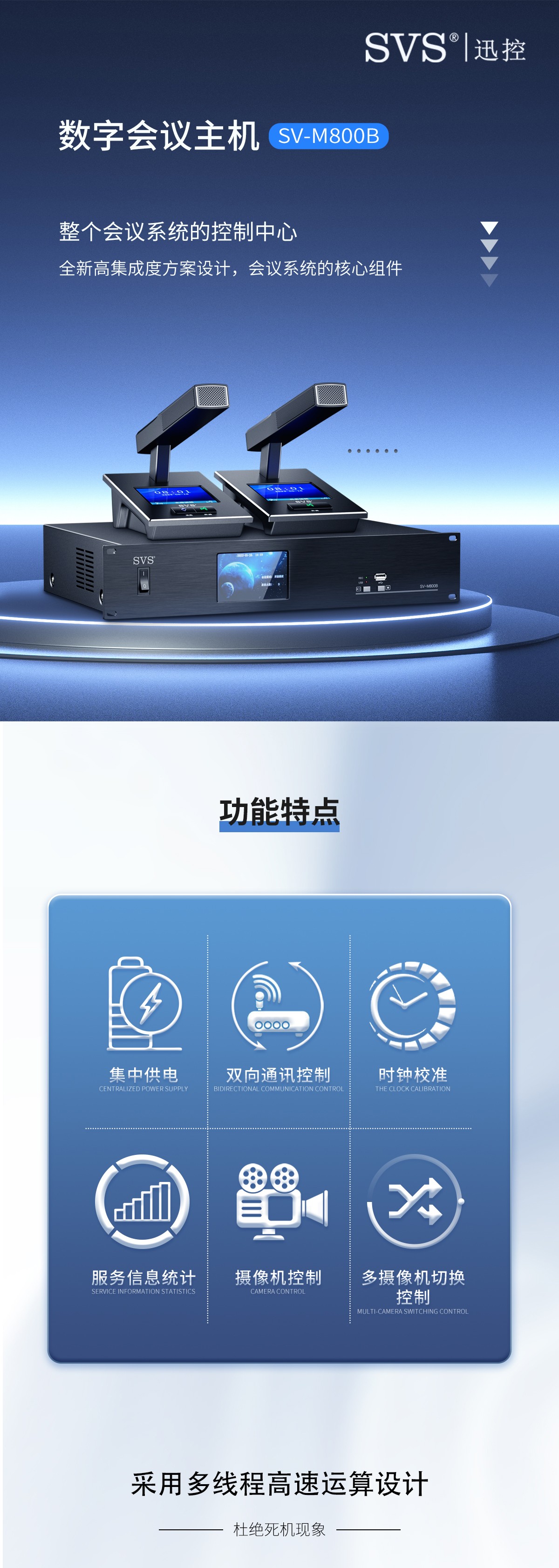 会议主机有沙沙声
