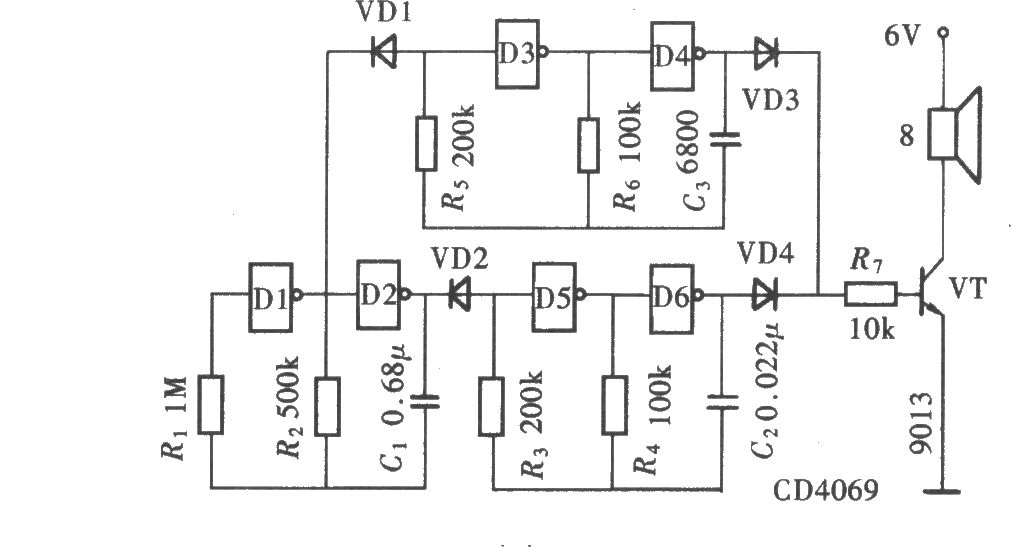 警笛主机电路板修理