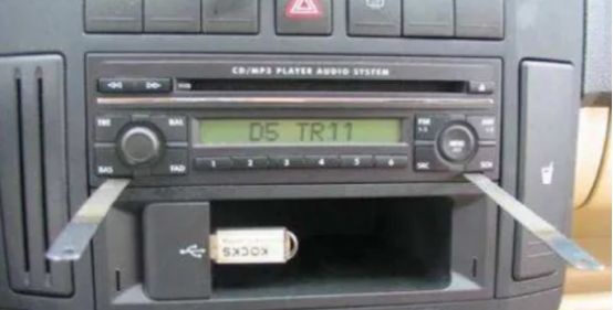 丰田主机不读碟