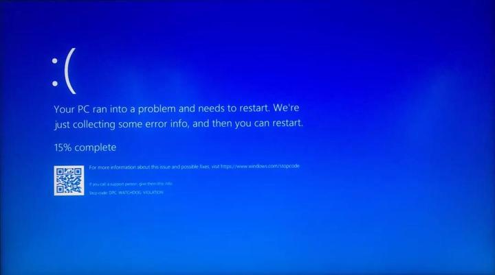 主机显示蓝屏怎么回事