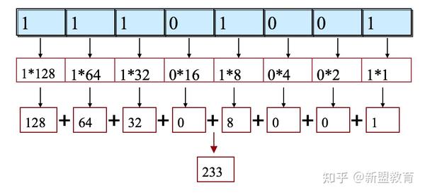 二进制主机地址