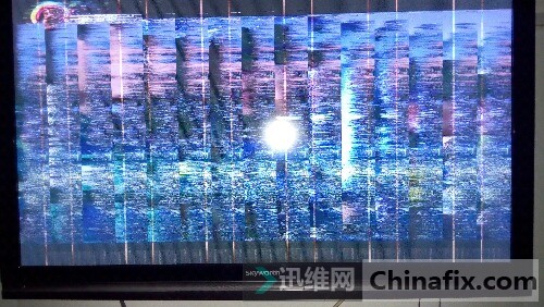 消防主机屏幕花屏了