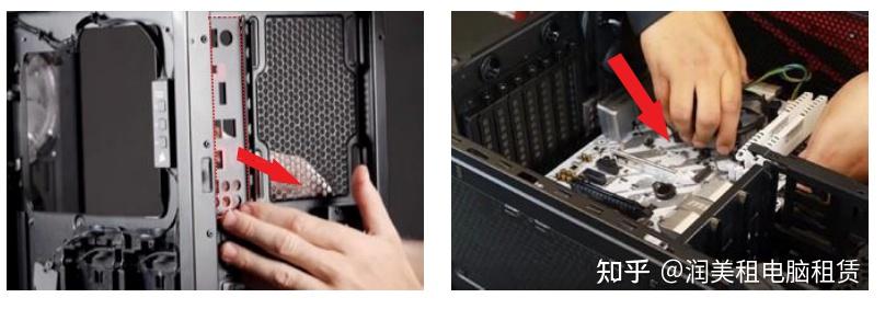 不要机箱怎么装主机