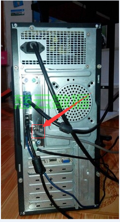 我的主机按了的连接电脑