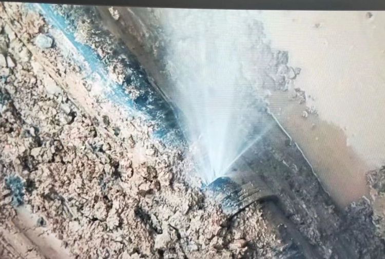 喷淋管道漏水消防主机没显示