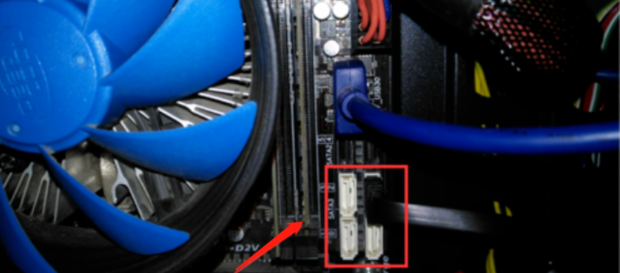 增加的硬盘连主机