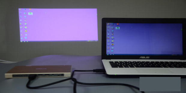 投影仪接台式主机不显示器