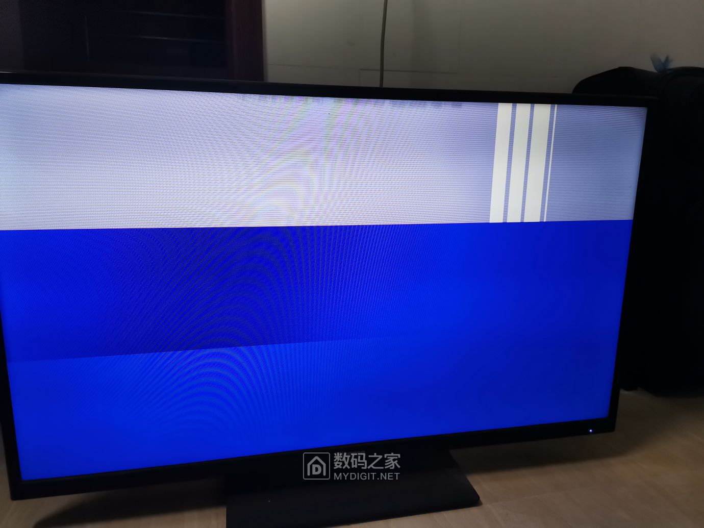 主机连接液晶电视蓝屏