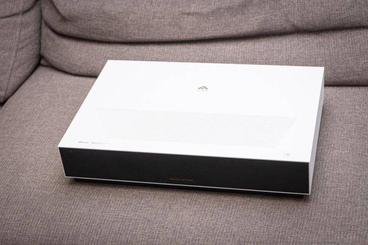 海信激光电视主机桌子