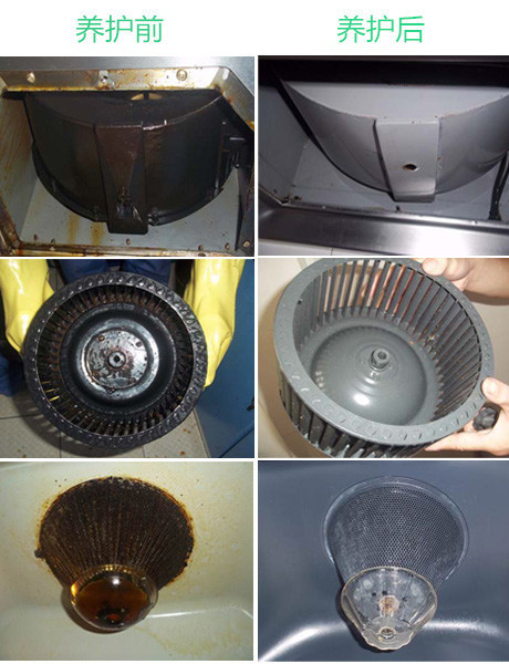 油烟机主机怎么样清洗