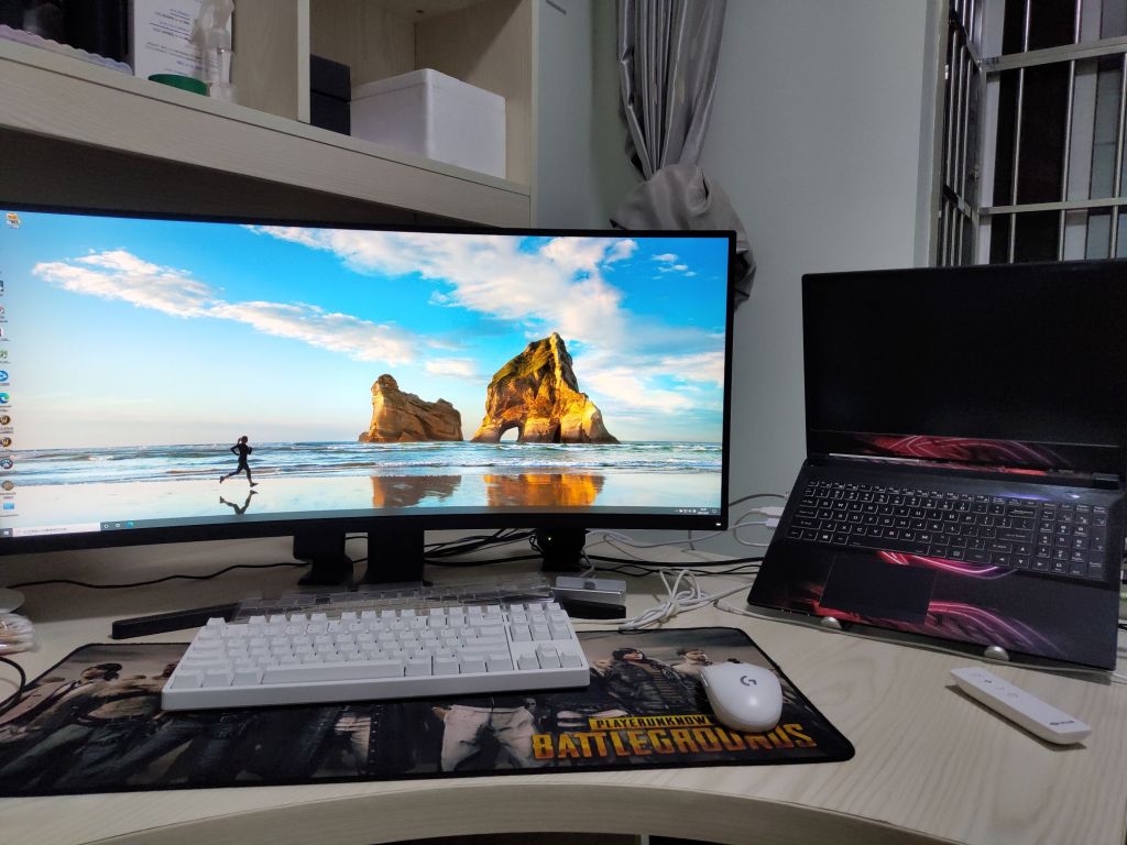 把笔记本当主机其他全部外接