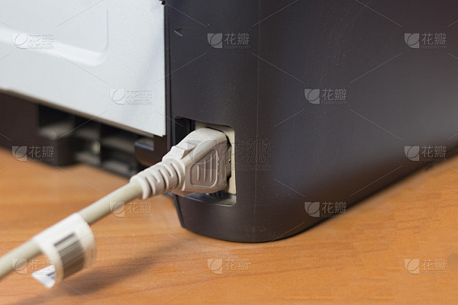 打印机跟主机连接处