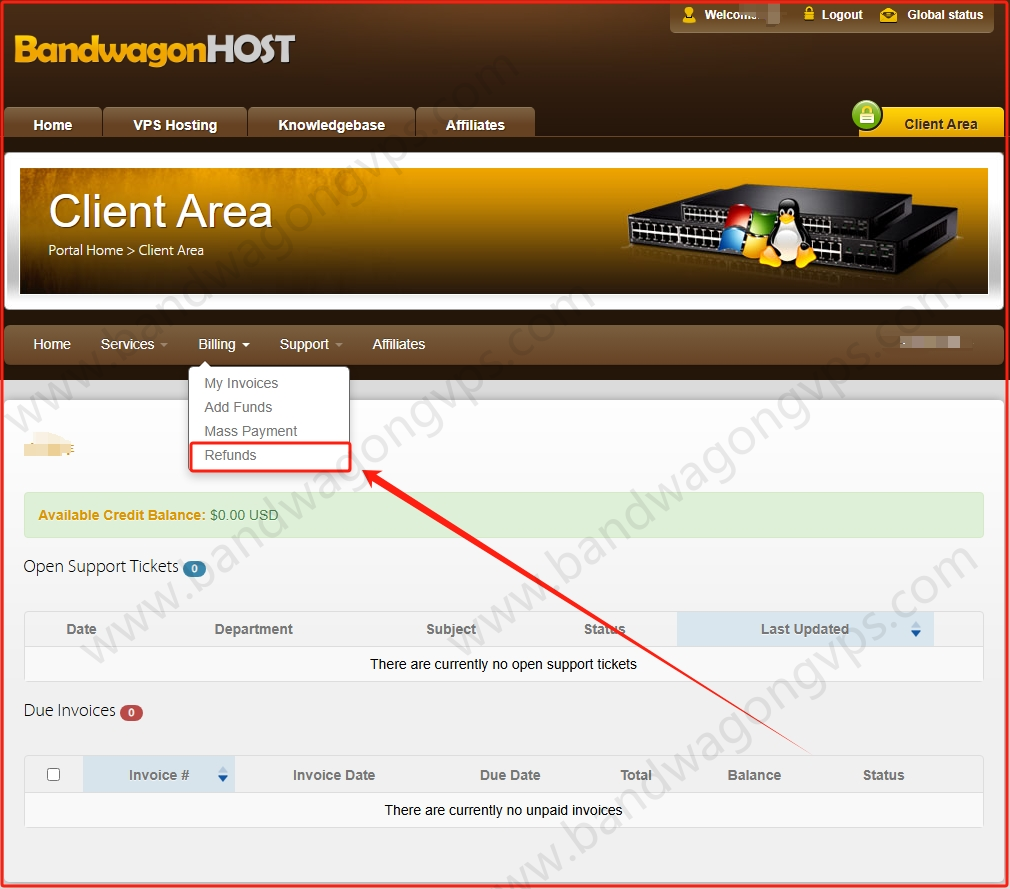搬瓦工取消主机后