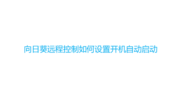 向日葵远程控制需输入主机账户