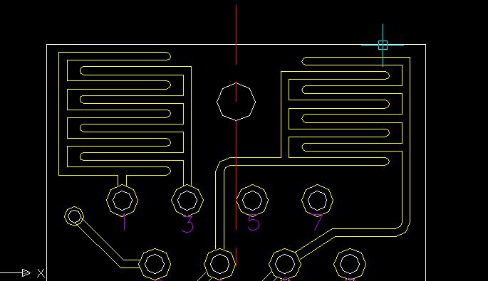 主机走线标准图