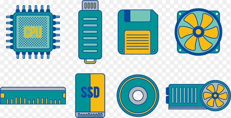 电脑主机配置图件