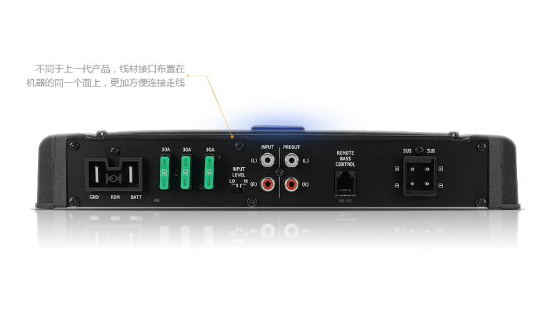 阿尔派主机怎么连接功放