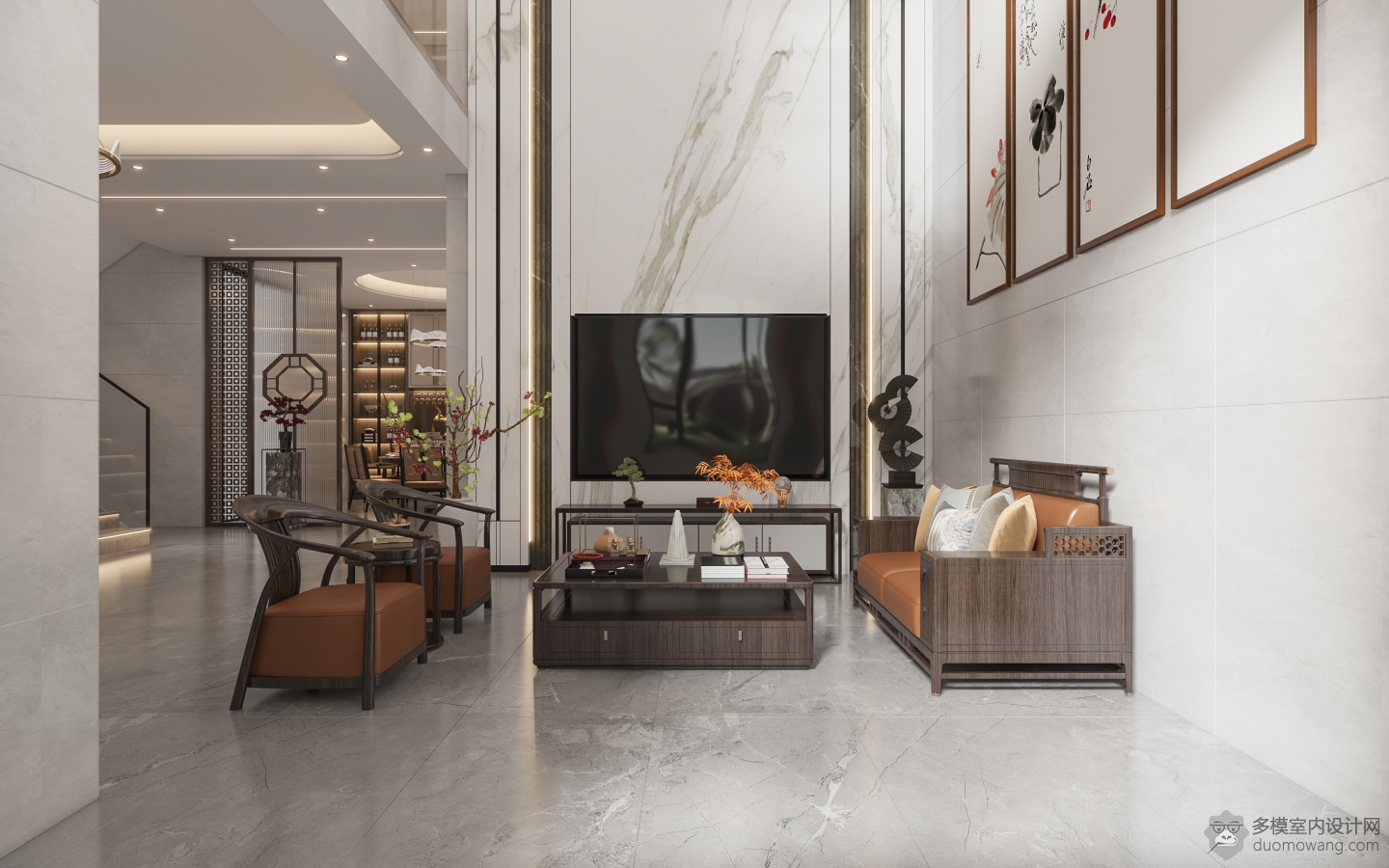 主机接电视效果图