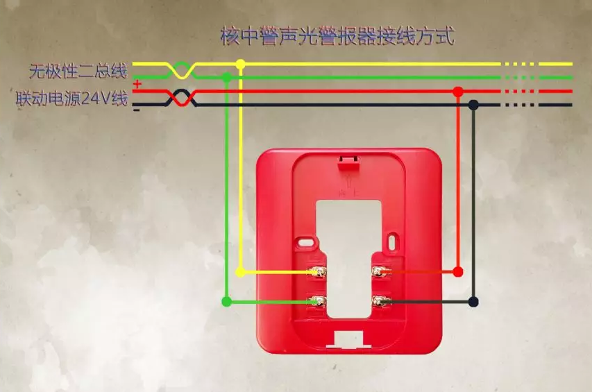 警笛主机接线