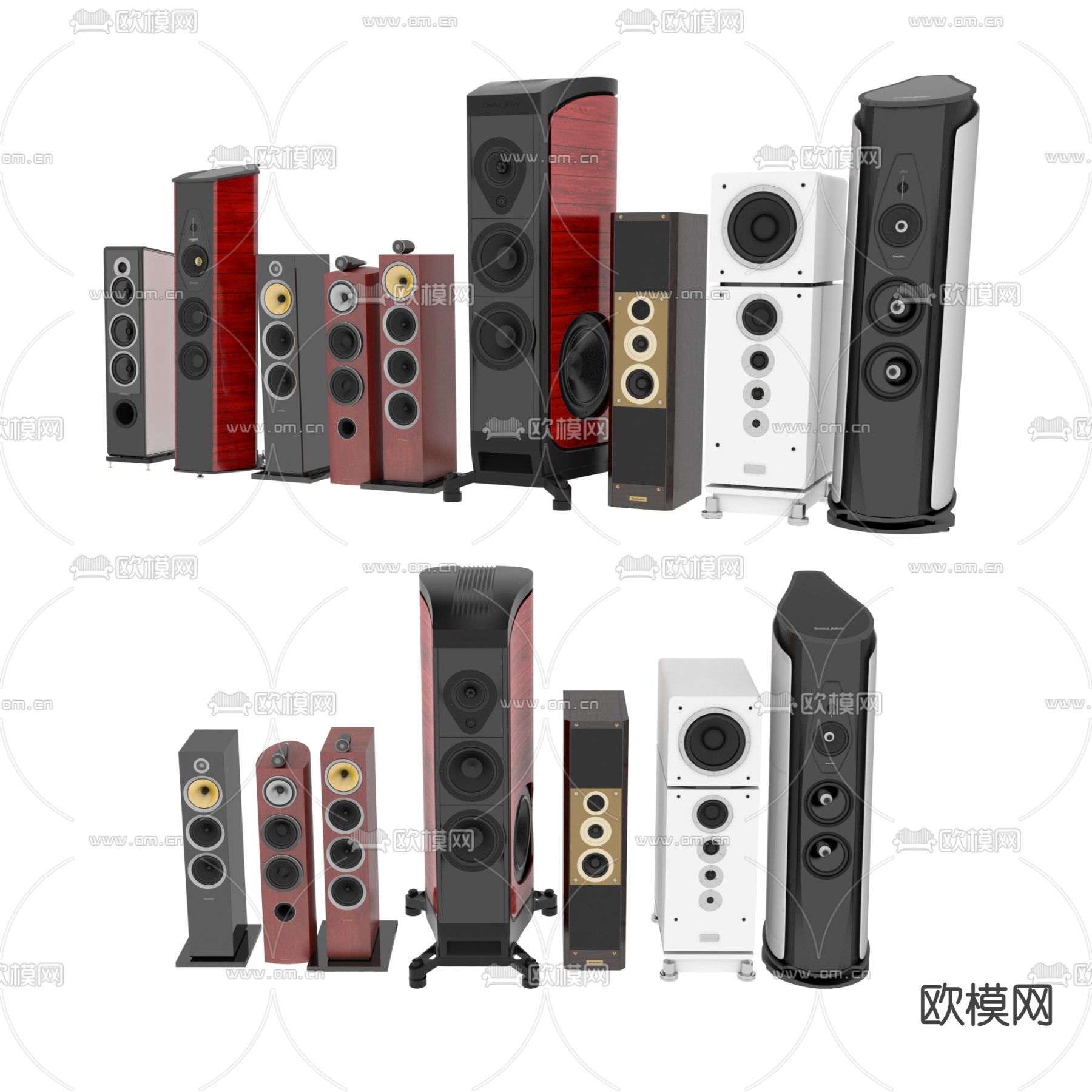 音响放主机旁