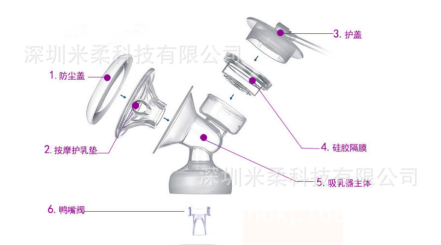 吸奶器主机拆卸