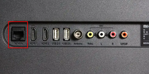 小米电视主机输入接口吗