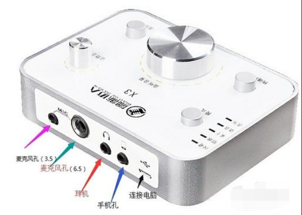 外置声卡怎样连接电脑主机