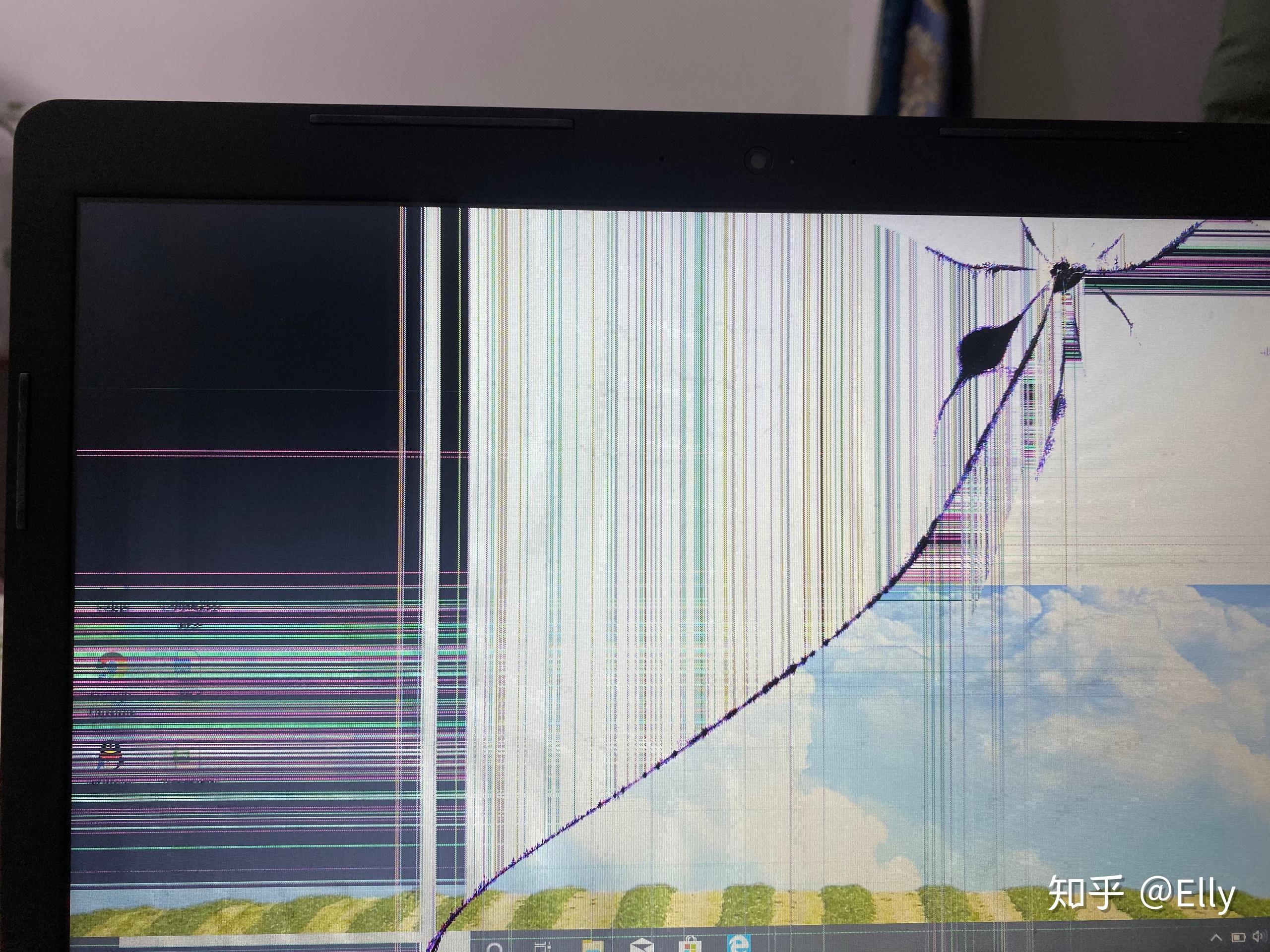 电脑主机被我打了一下