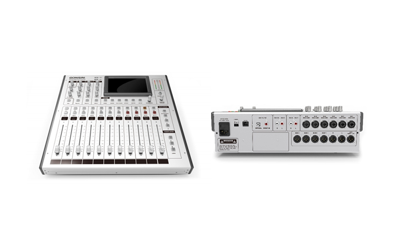 会议主机怎么连调音台