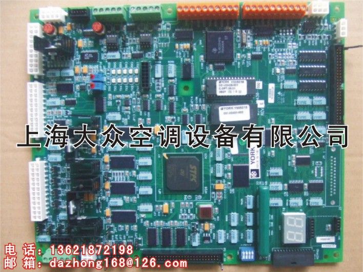 约克风冷热泵主机线控设置