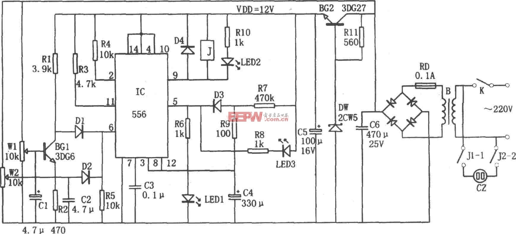 冰水主机高压断电保护